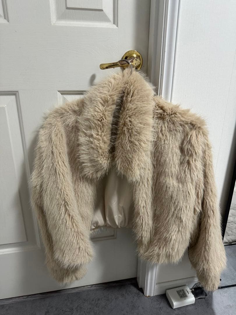 即発送/美品THETOE SOMERSET FUR COAT S