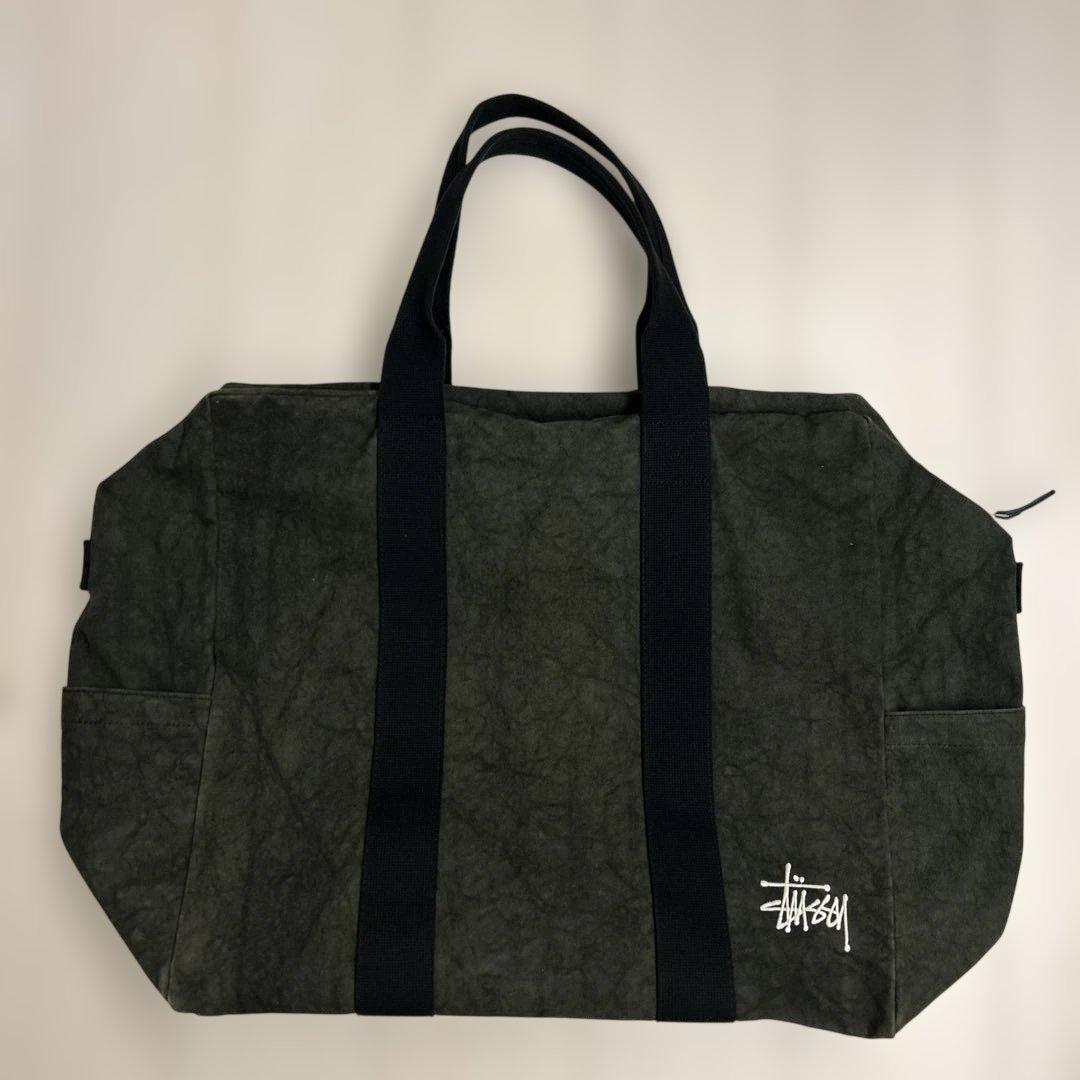 STUSSY CANVAS FLIGHT BAG ボストンバッグ