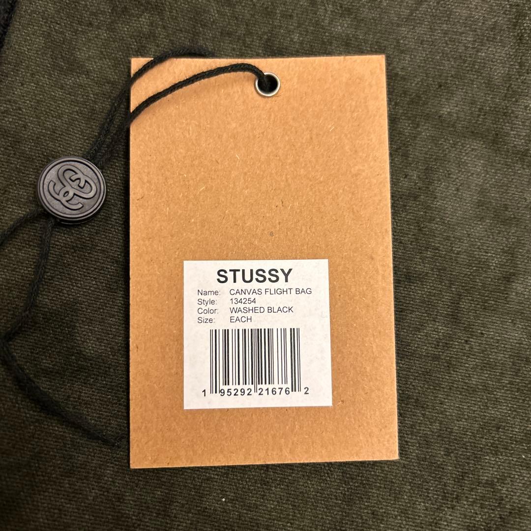 STUSSY CANVAS FLIGHT BAG ボストンバッグ
