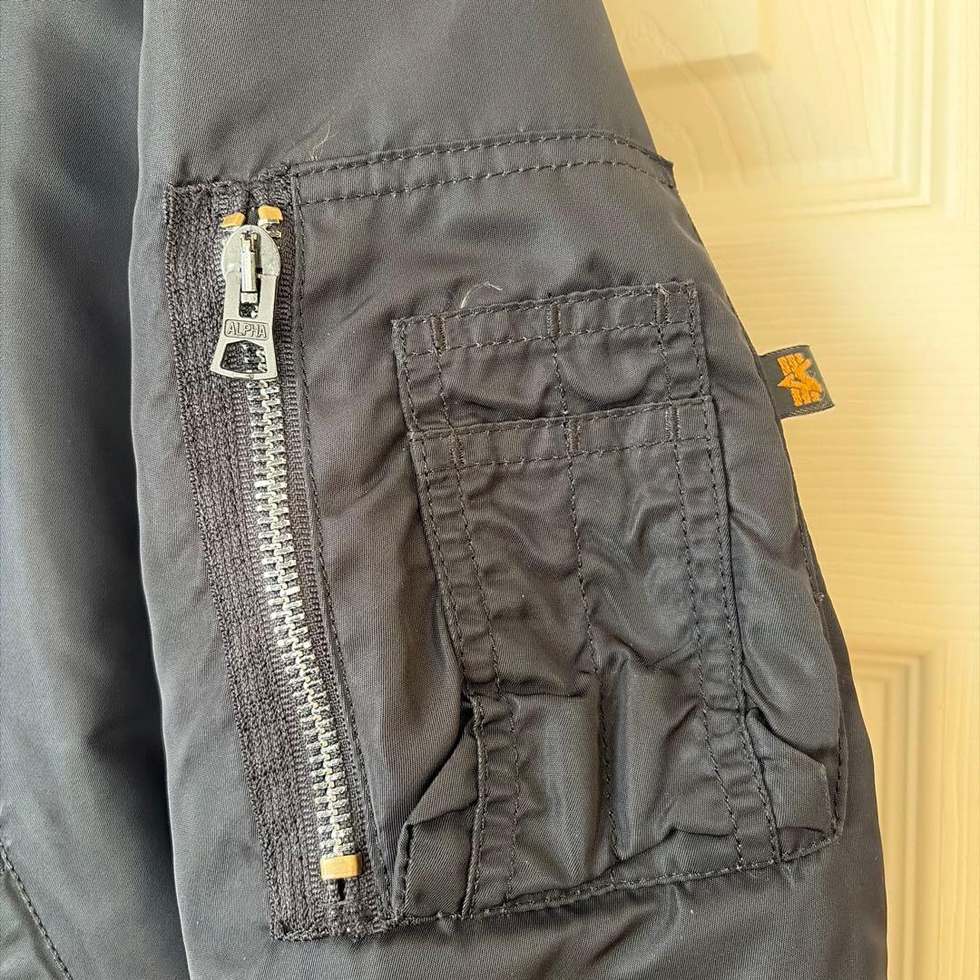 超希少　アルファMA-1 ブラック M-TALL