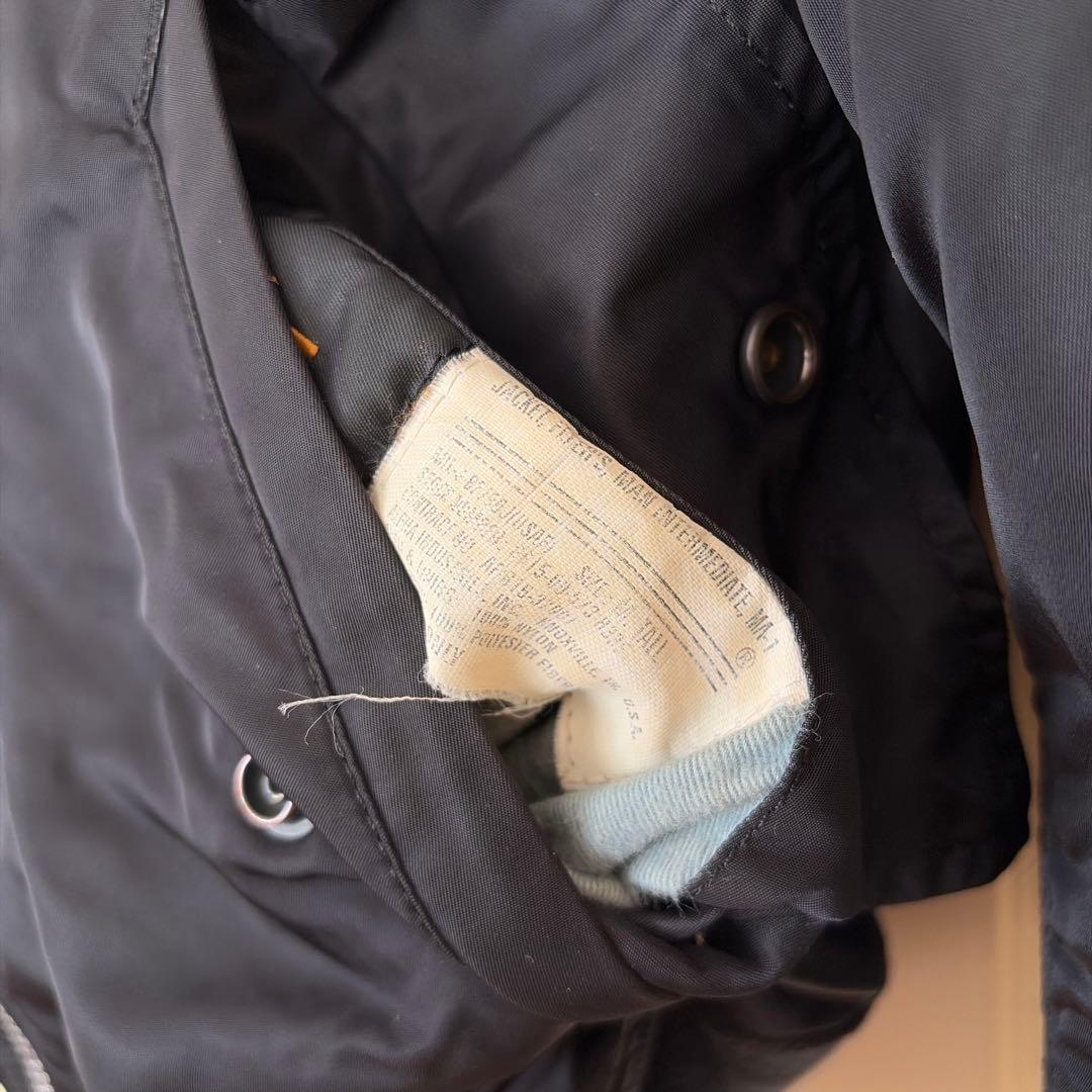 超希少　アルファMA-1 ブラック M-TALL