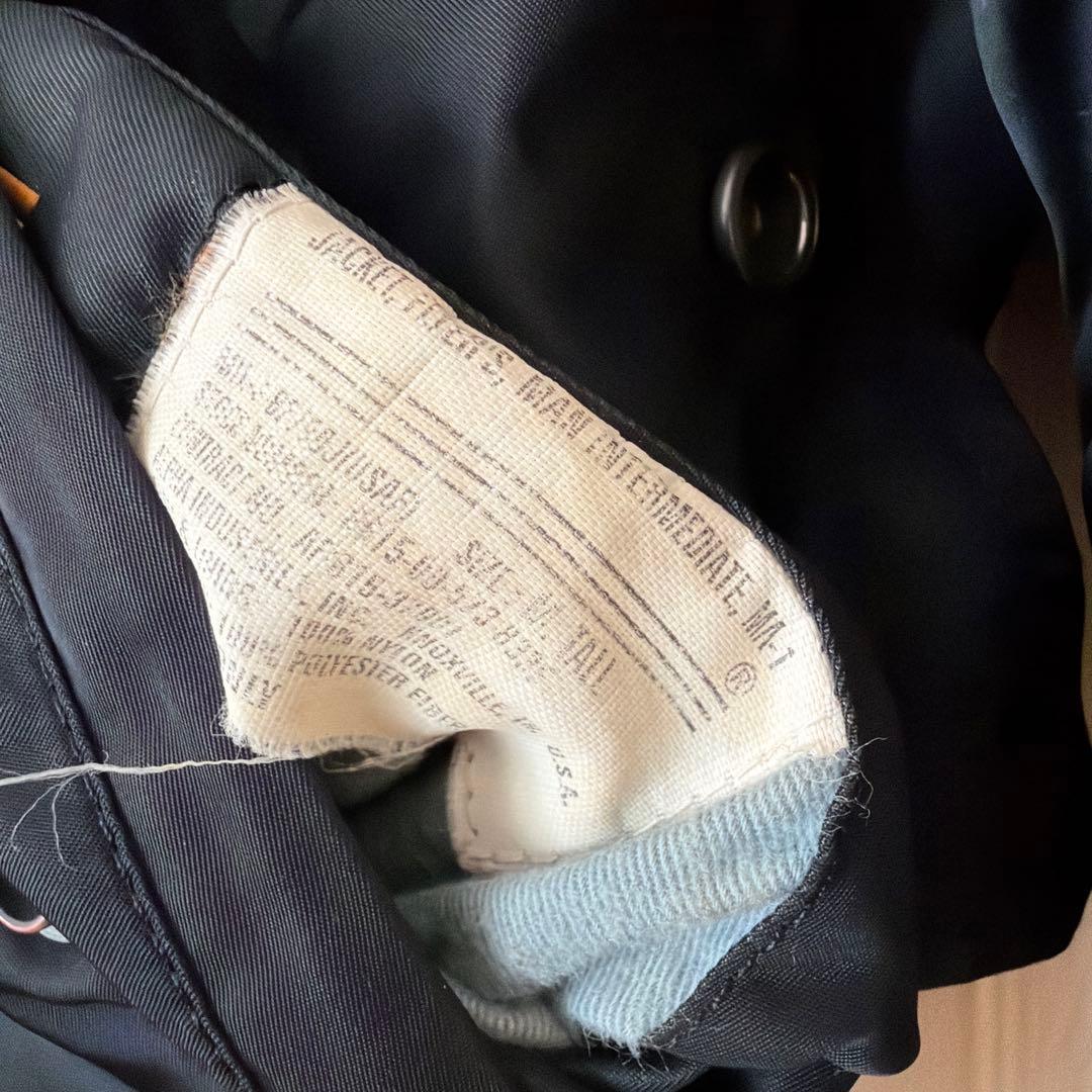 超希少　アルファMA-1 ブラック M-TALL