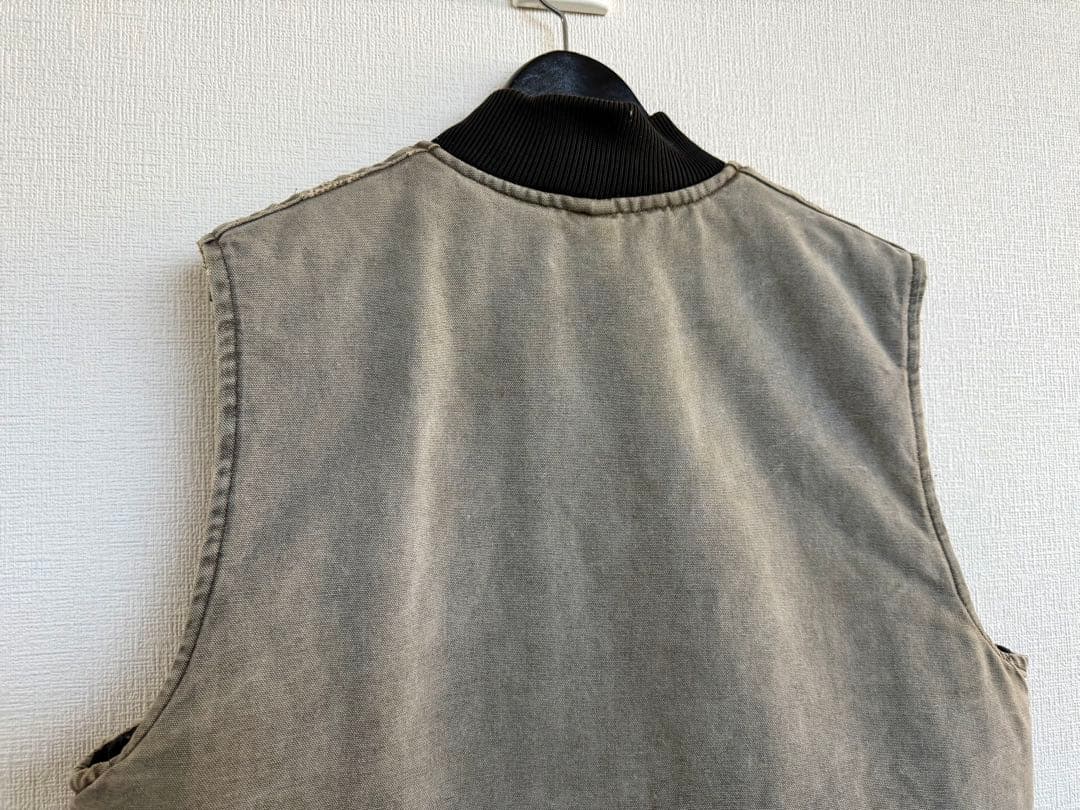 超超スペシャル 80s 星タグ ヴィンテージ カーハート ベスト L グレー