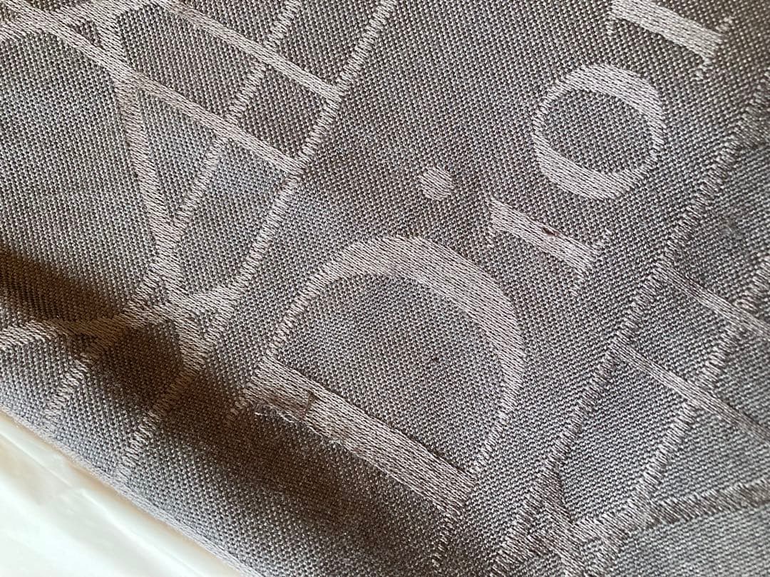 Dior グレー ストール・ショール　SO DIOR カナージュ