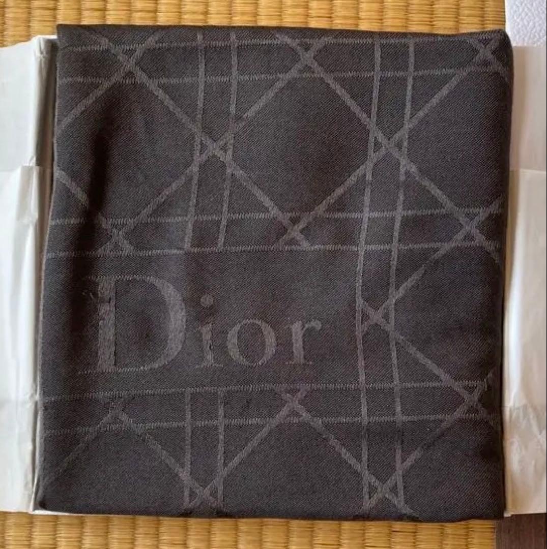 Dior グレー ストール・ショール　SO DIOR カナージュ