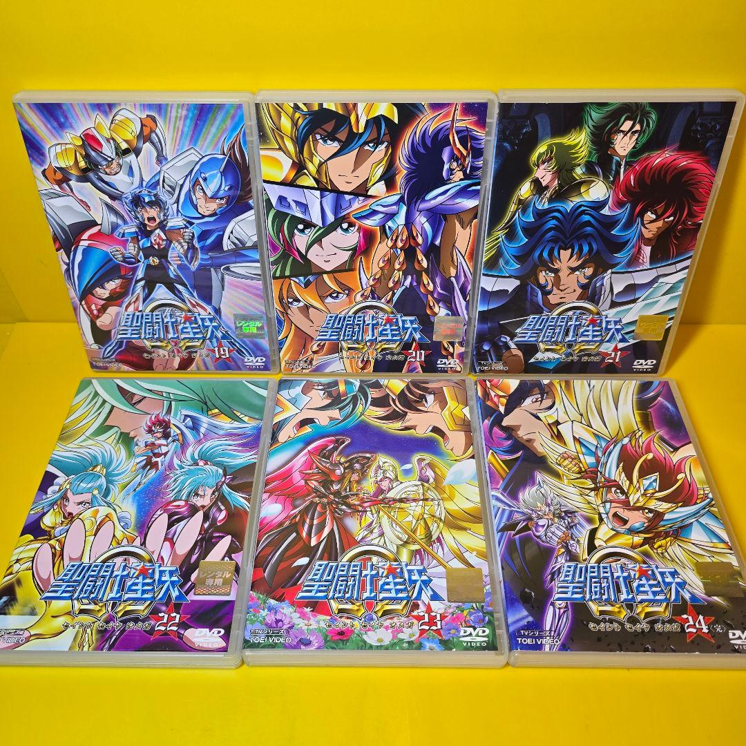 新品ケース交換済み　聖闘士星矢 Ω セイントセイヤ オメガ DVD 全24巻 セ