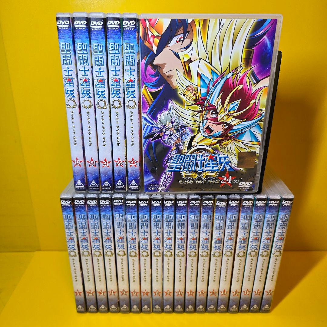 新品ケース交換済み　聖闘士星矢 Ω セイントセイヤ オメガ DVD 全24巻 セ