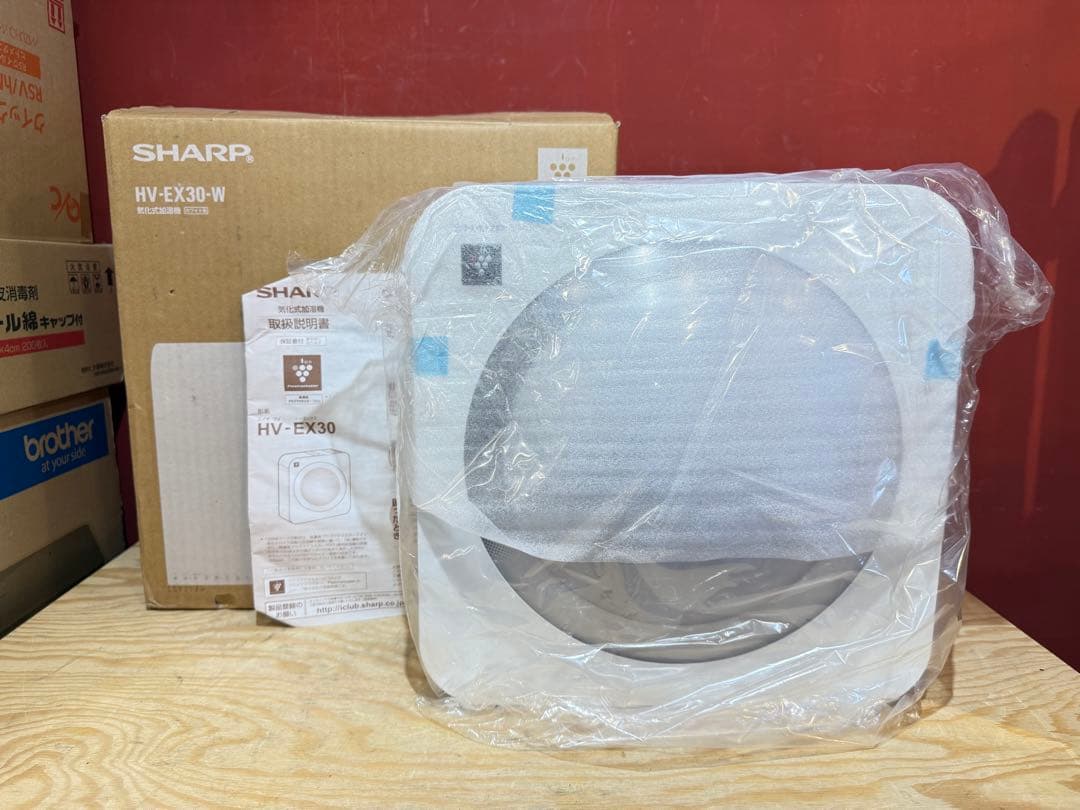 【未使用】 SHARP HV-EX30-W 気化式加湿器