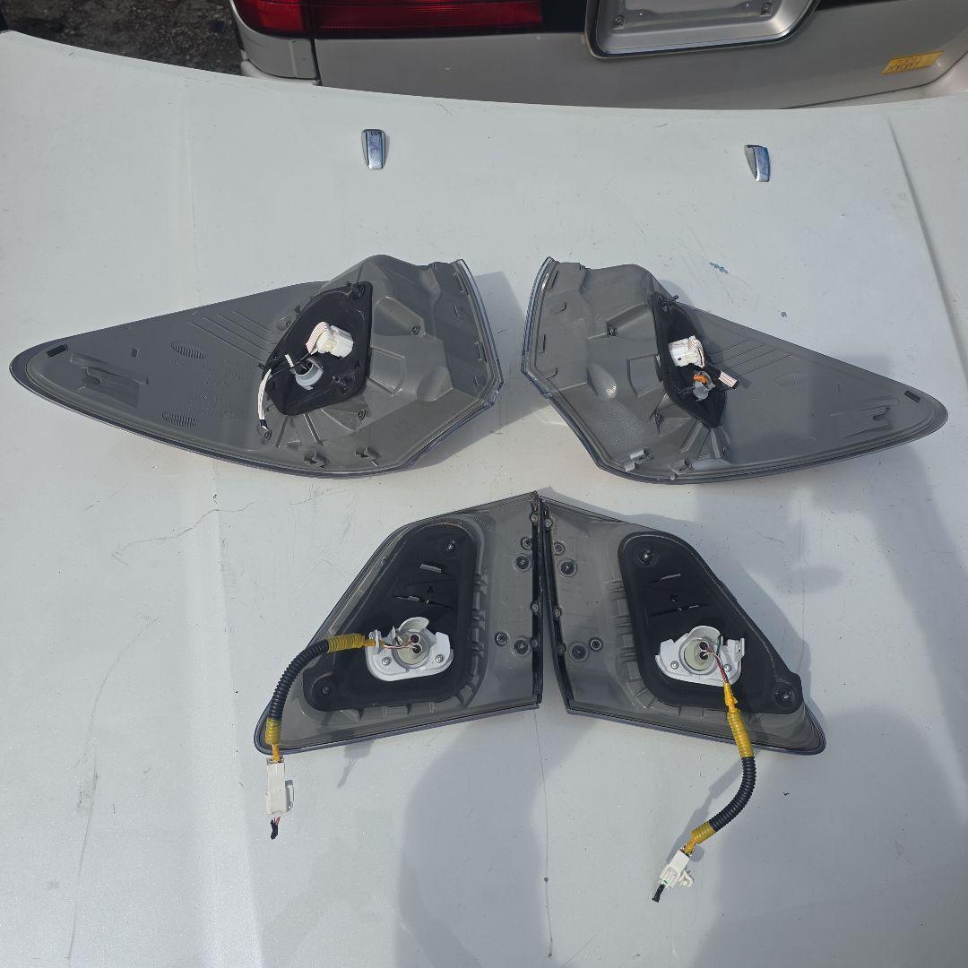 4GR crown テールランプ クリア/レッド 4個セット