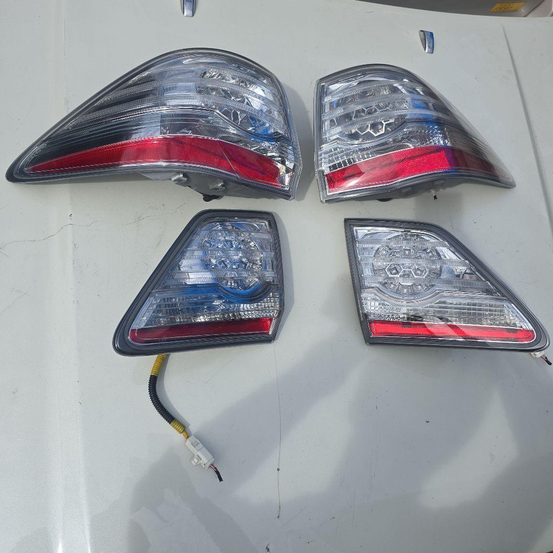 4GR crown テールランプ クリア/レッド 4個セット