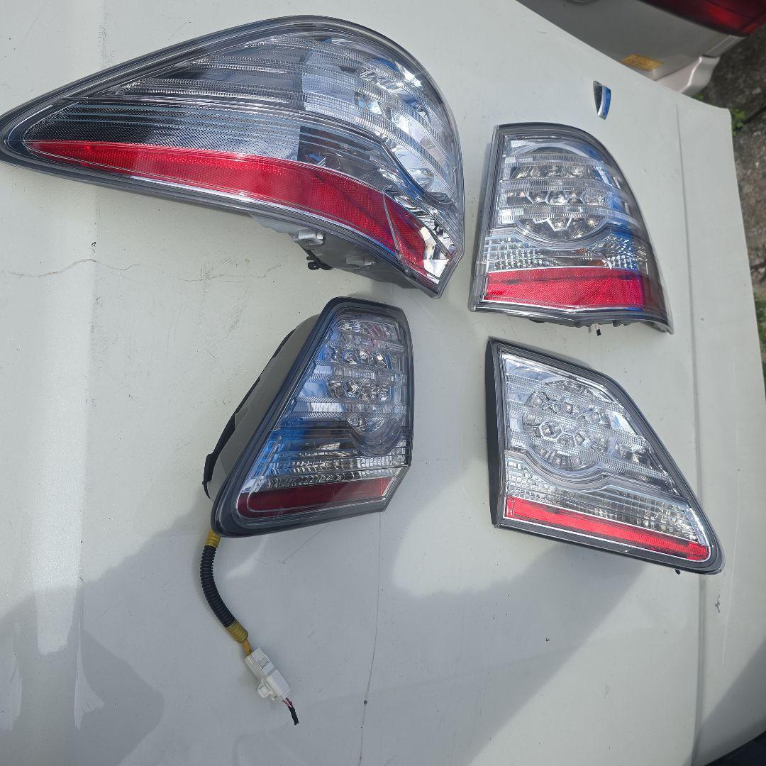 4GR crown テールランプ クリア/レッド 4個セット