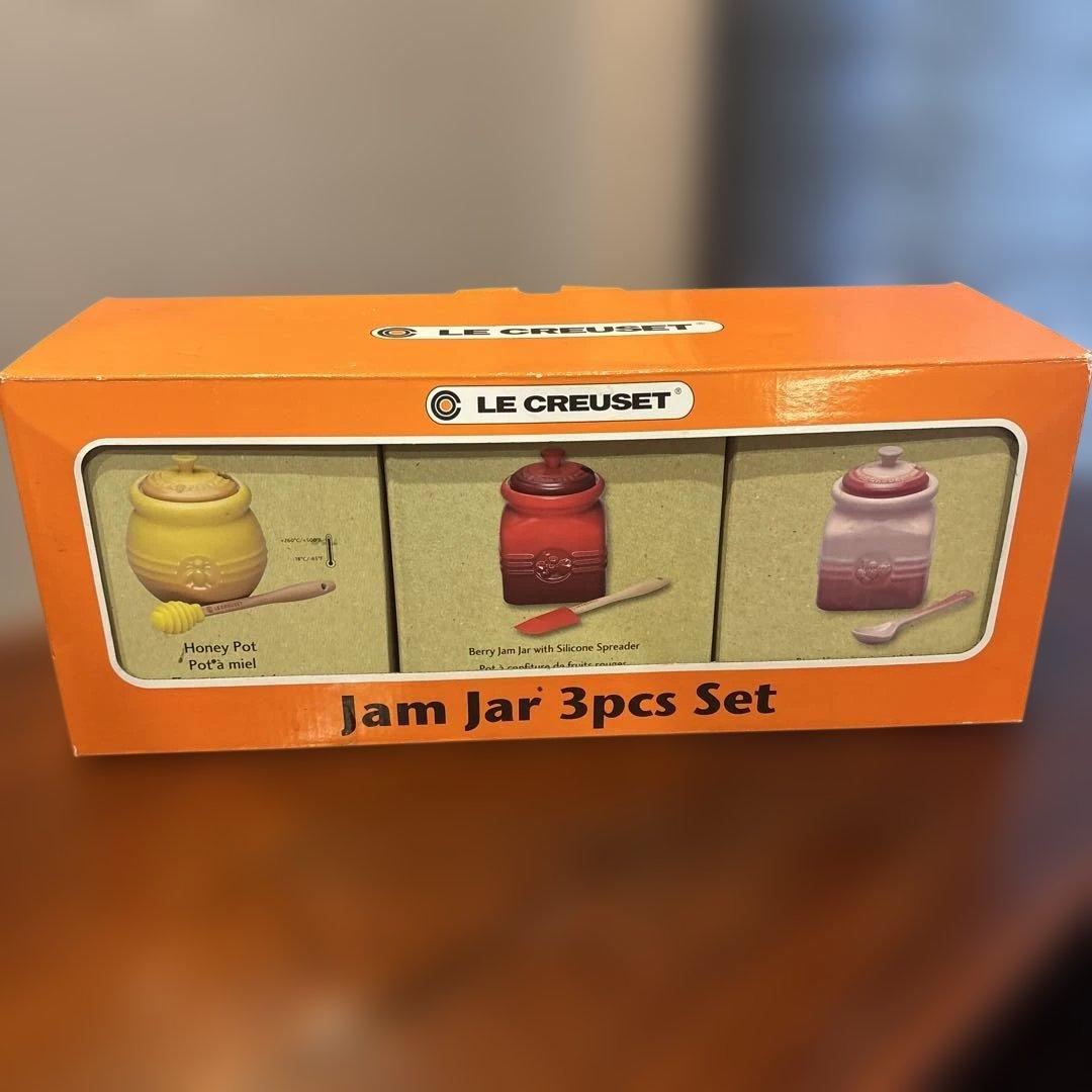 LE CREUSET ジャムジャー3個セット　未使用