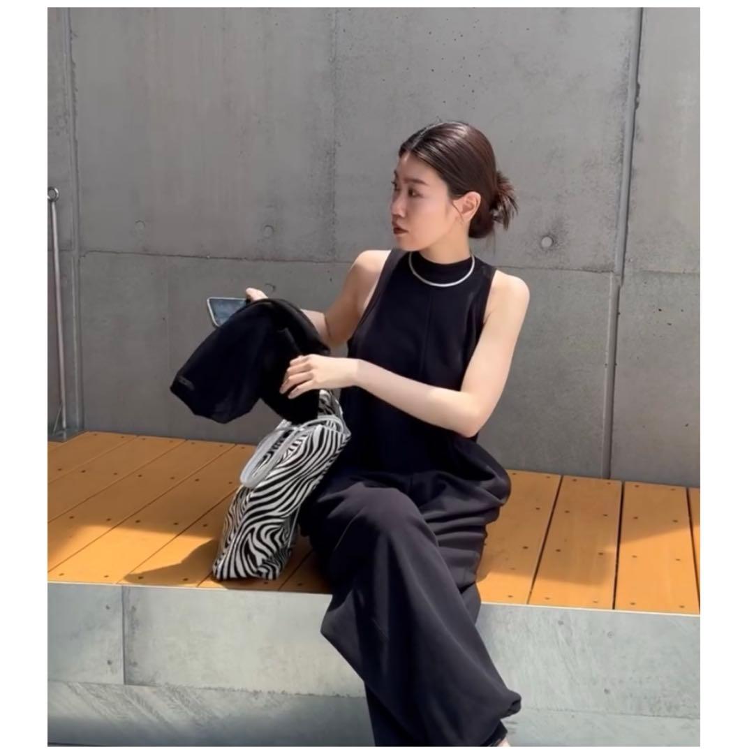 美品 THE PAUSE ウィムガゼット スウェット オールインワン plage