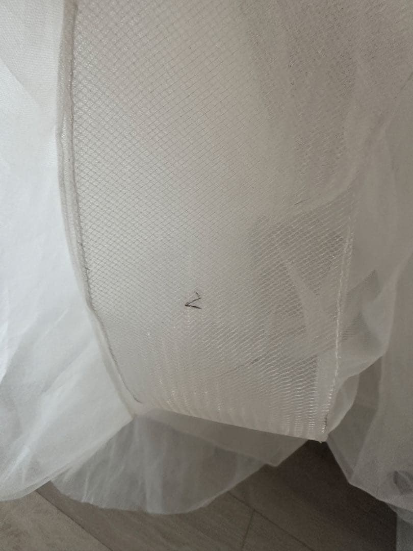 アーバンブランシュ ティアードフリル刺繍ドレス ウェディングドレス WD22