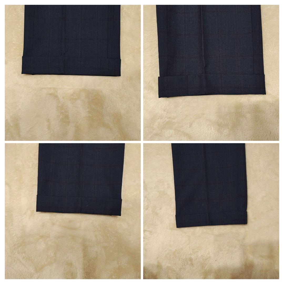 【極美品】ポールスミス　ロンドン　ネイビーチェック柄スーツ　上下セット（M〜L）