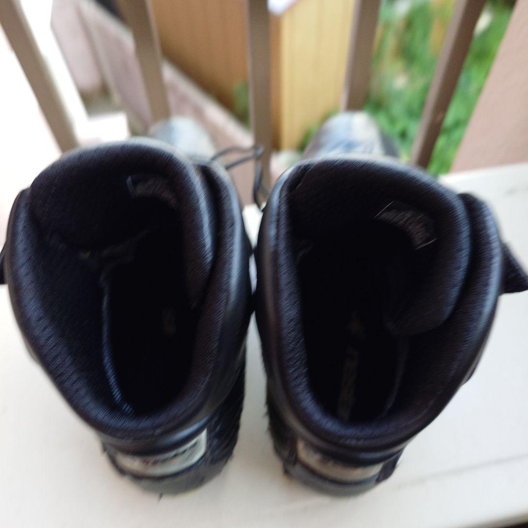 alpinestars バイク用ハイカット靴 黒/黄