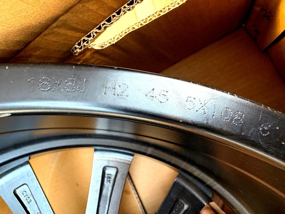 ①★美品18㌅ホイール ランドローバー/ボルボ/ジャガー ディスカバリースポーツ