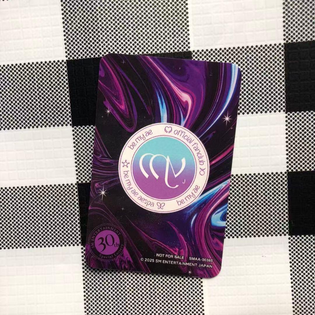 aespa ウィンター smtown SM30周年 JPFC 抽選 特典 トレカ