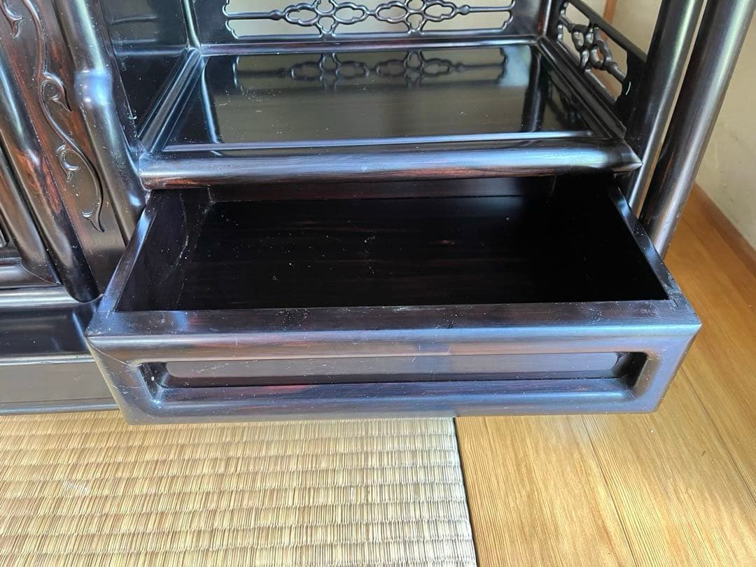 yuki 茶箪笥 飾り棚 茶棚 レトロ アンティーク②