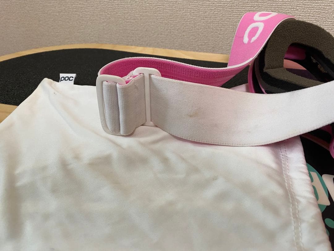 POC Retina Clarity ゴーグル 美品 ストラップ・袋に若干の汚れ