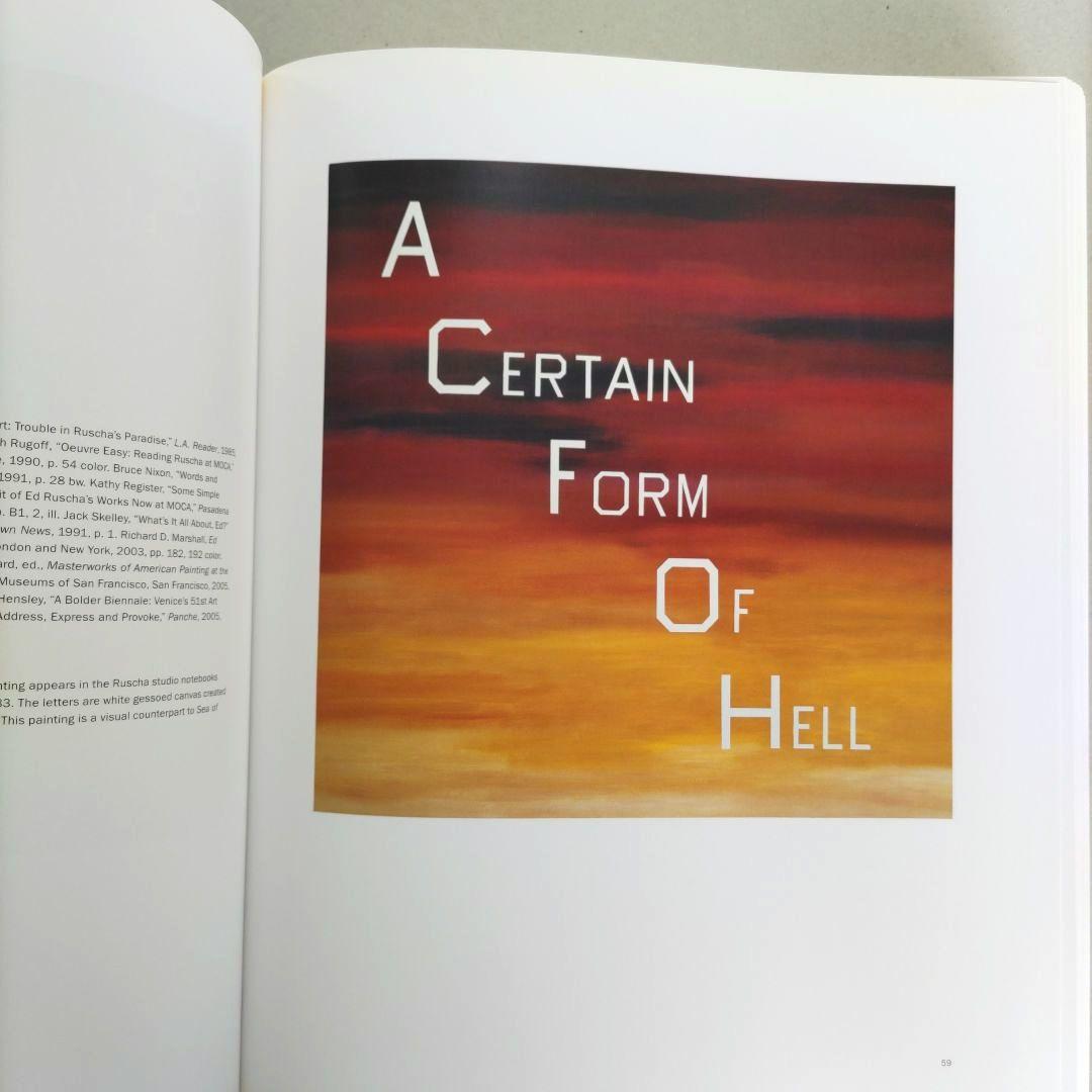 EDWARD RUSCHA /カタログ・レゾネ 絵画 第3巻1983-1988年