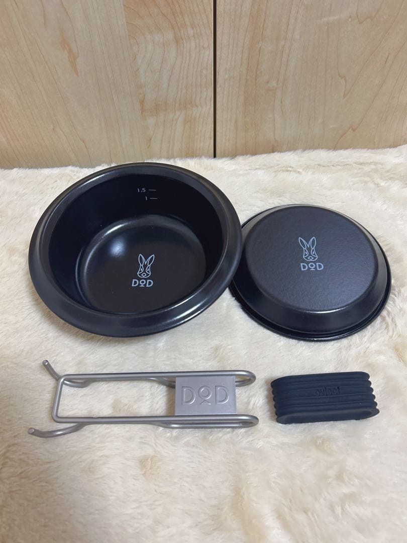 DOD 放浪フタリパン　放浪ヒトリガマ　キャンプ　アウトドア　フライパン