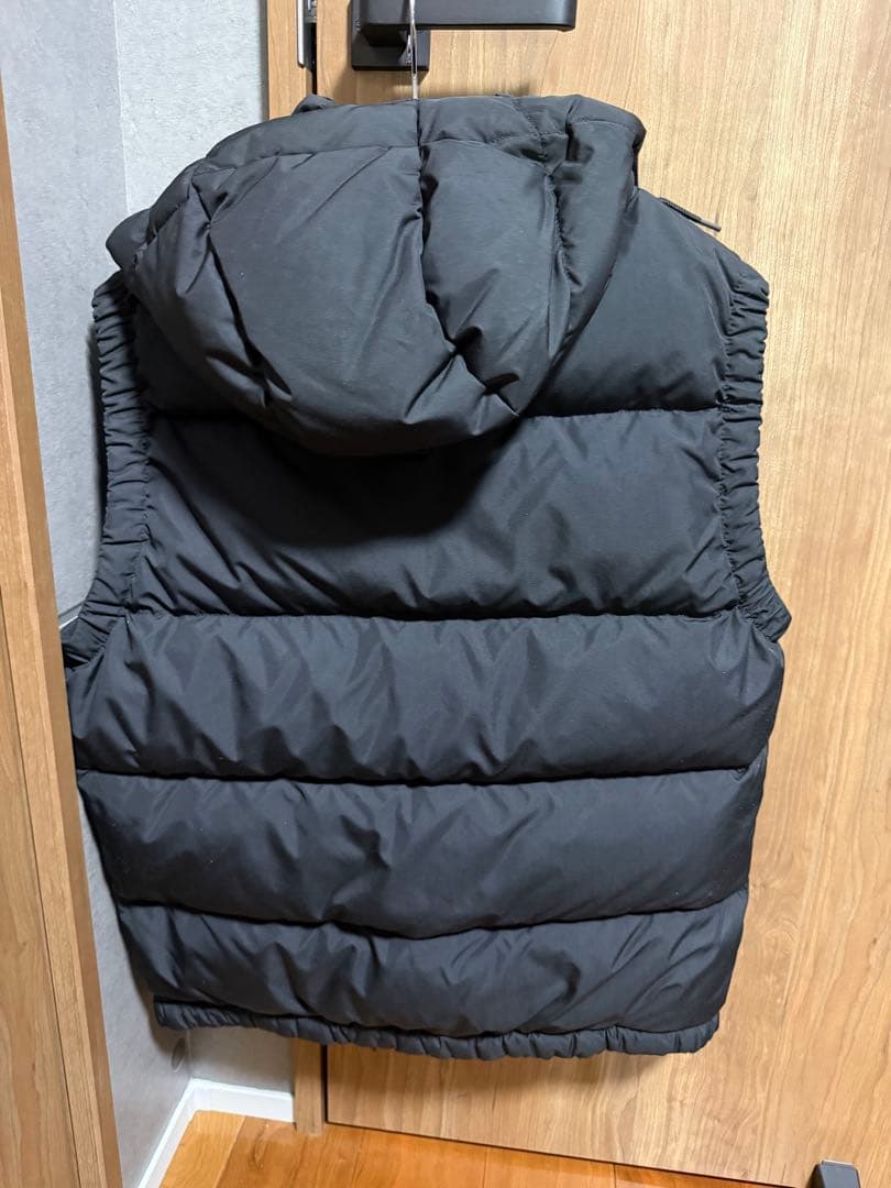 POLO RALPH LAUREN ポニー刺繍 2WAY肉厚ダウンベスト 黒