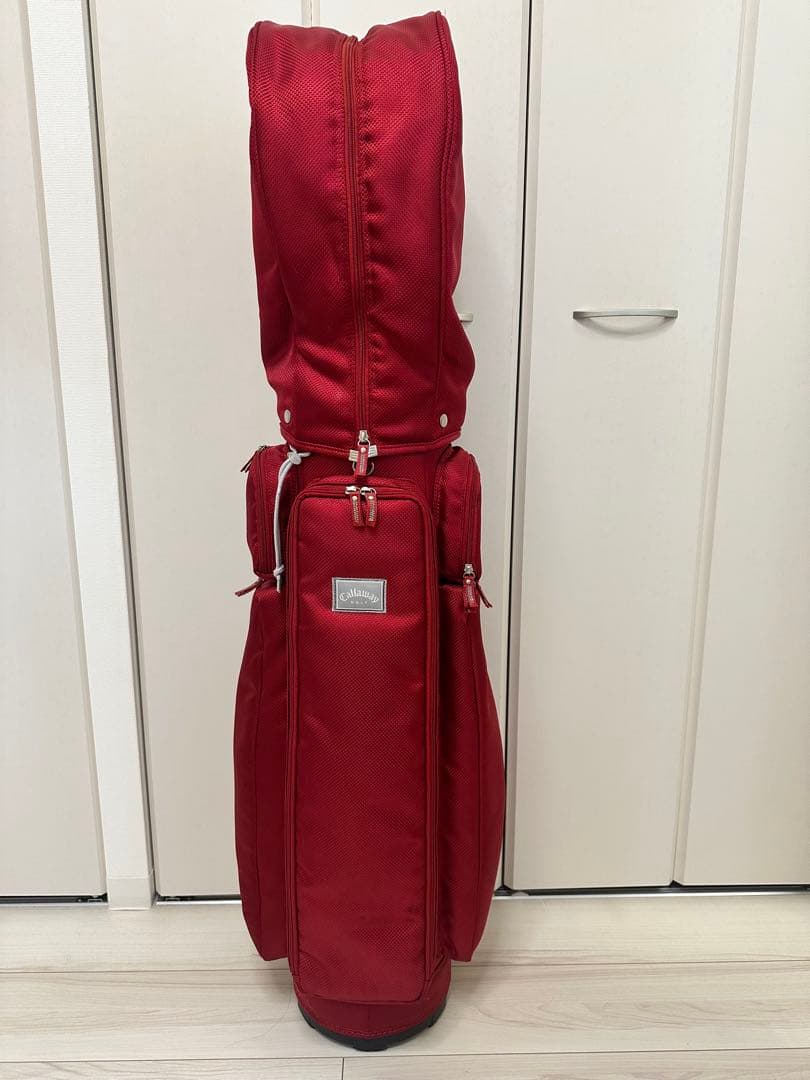 Callaway キャディバッグ 赤　レディース