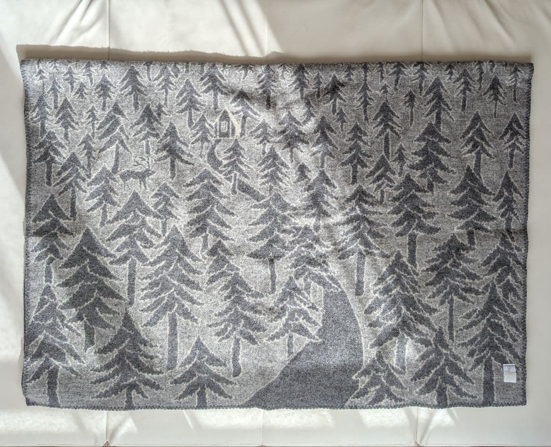 クリッパン　ウール　シングルブランケット　ミナペルホネン　ハウスインザフォレスト