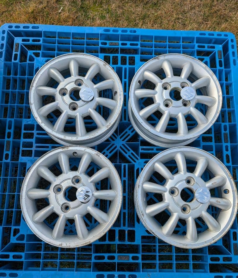 【送料込み】Suzuki スズキラパン純正ホイール　13インチ　4本セット