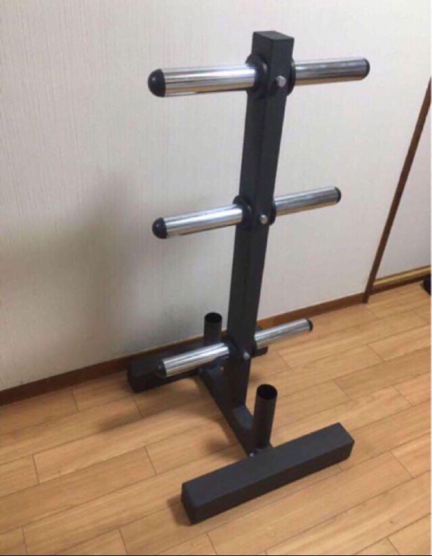 iROTECオリンピックプレートシャフトラックHPM径50mmバーベルラック