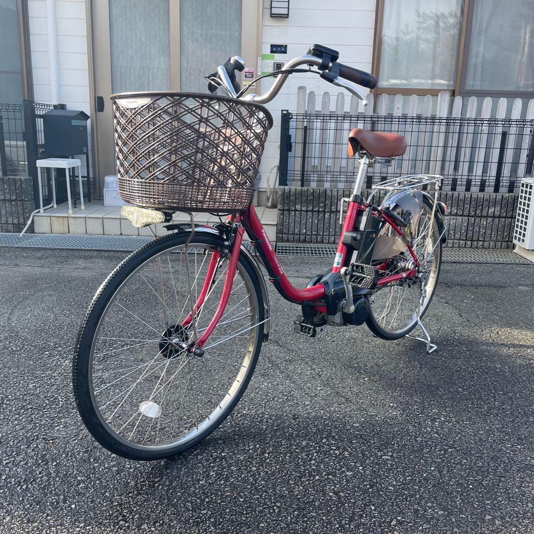 パナソニック電動自転車ビビDX内装3段変速24インチ 美車 送料無料