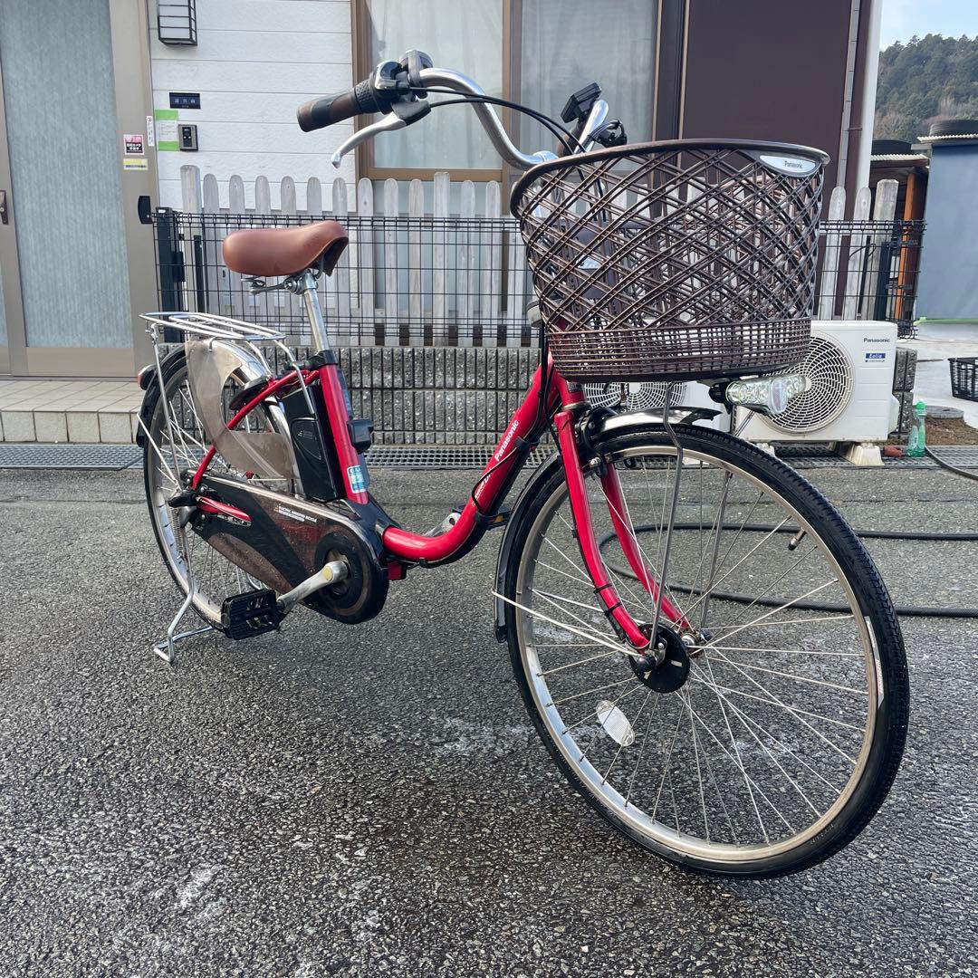 パナソニック電動自転車ビビDX内装3段変速24インチ 美車 送料無料