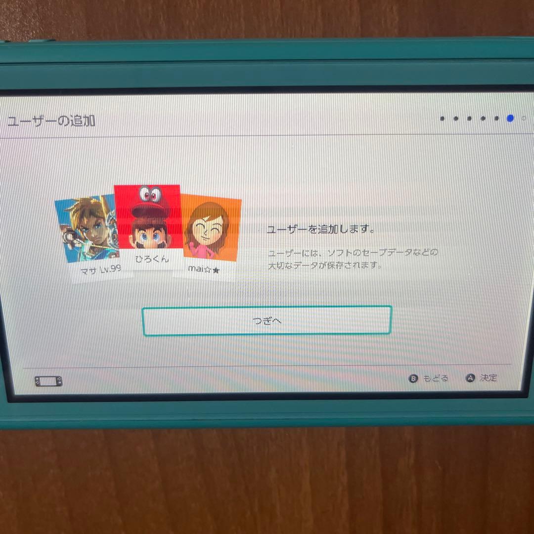 Nintendo Switch Lite 本体　ターコイズ　ジャンク品