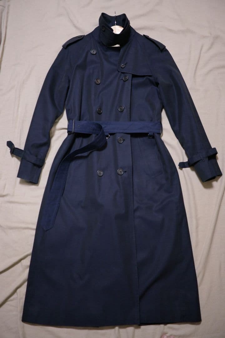ジャケット・アウター Aquascutum Trench Coat Dark Navy