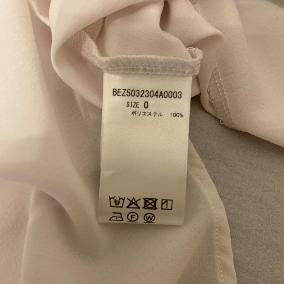 BEARDSLEYドレープブラウスシャツO