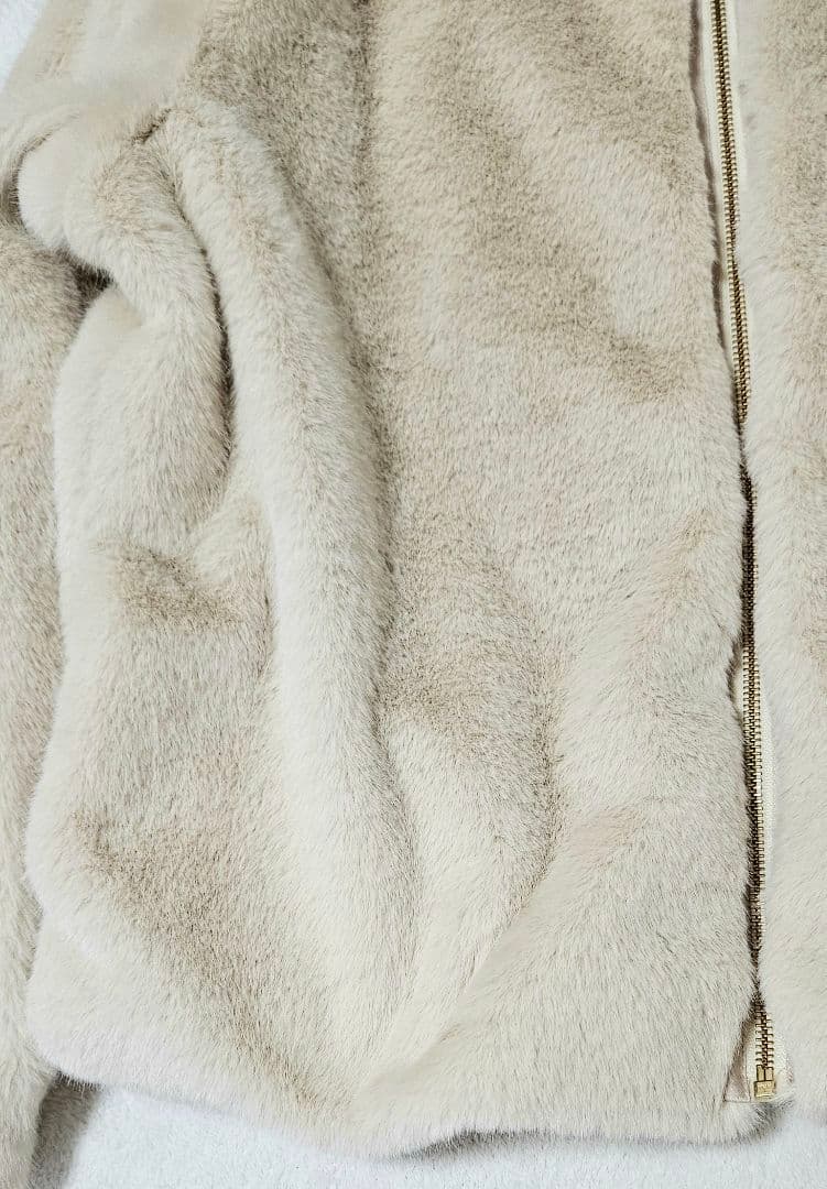 ・スローブイエナ　フーディECOファー【手洗い可能】