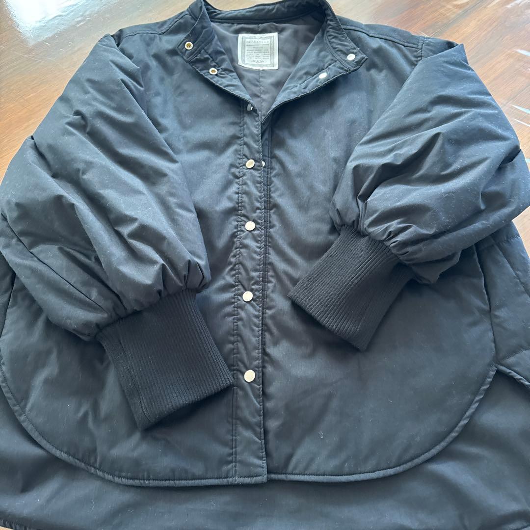 BEARDSLEY ビアズリー　キルティング袖ボリュームショートコート