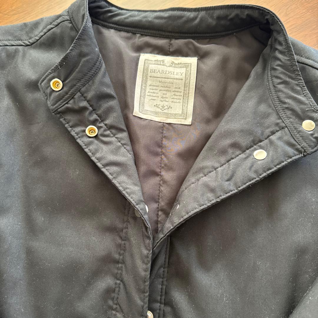 BEARDSLEY ビアズリー　キルティング袖ボリュームショートコート