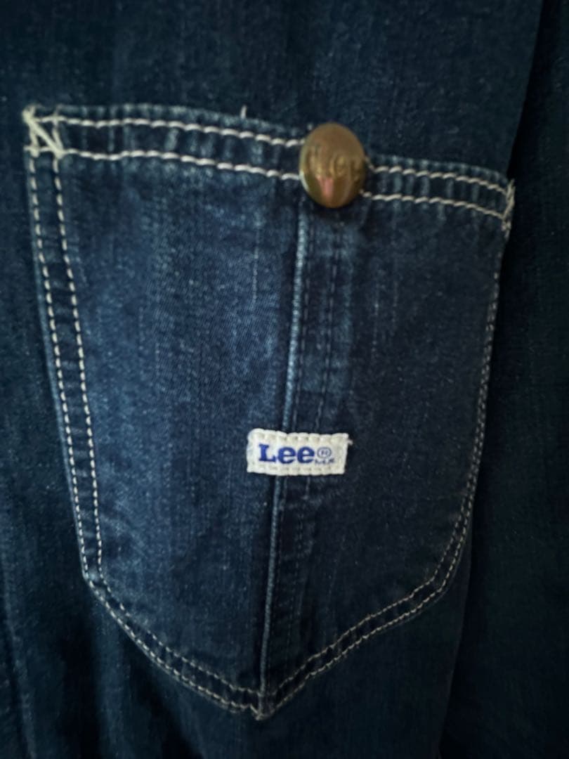 Lee デニムカバーオール コーデュロイ襟