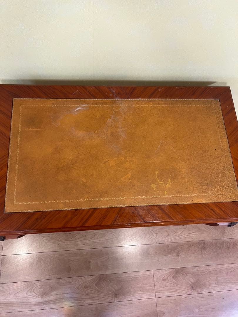 木製 テーブル　引き出しあり