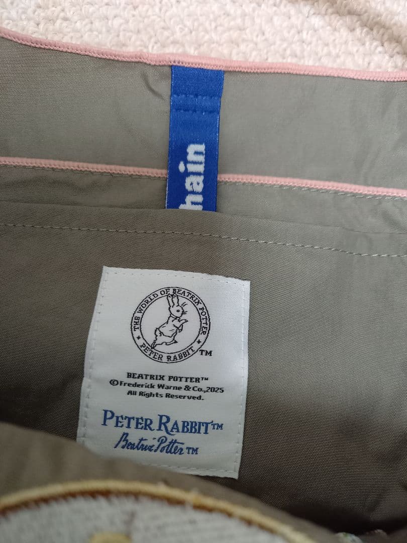 Ball & Chain カファレル コラボトートバッグ　ピーターラビットM