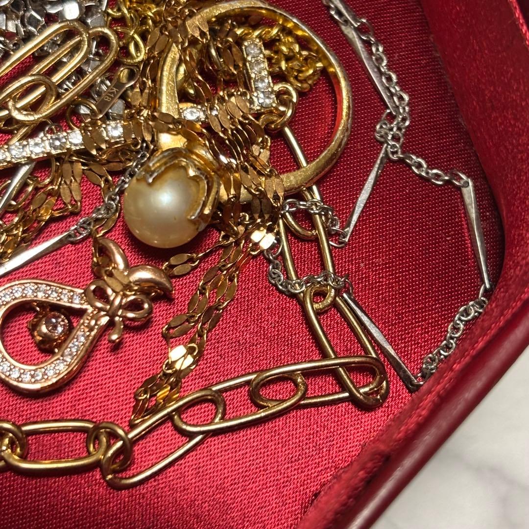 s*a様 遺品整理 アクセサリー ネックレス リング イミテーション ジャンク