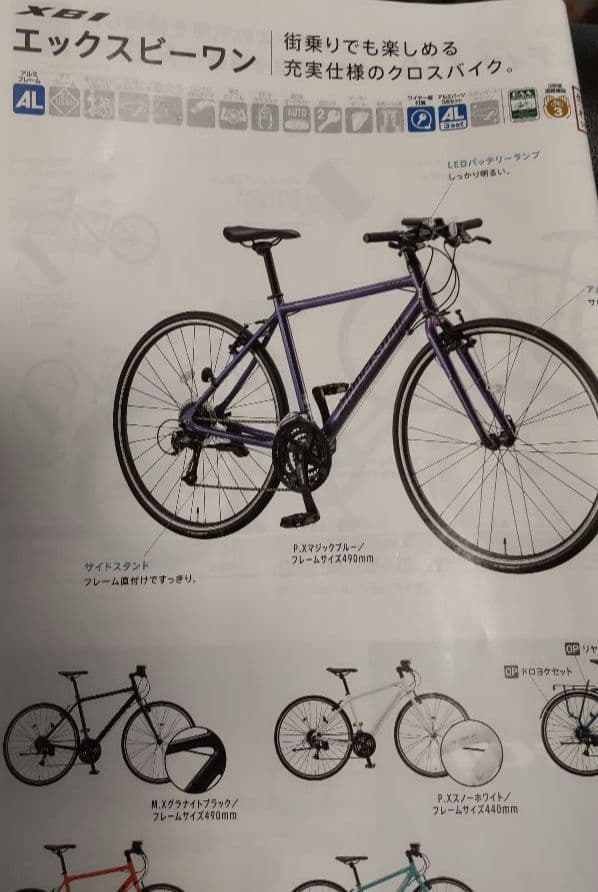 ブリヂストン シルヴァf24クロスバイク