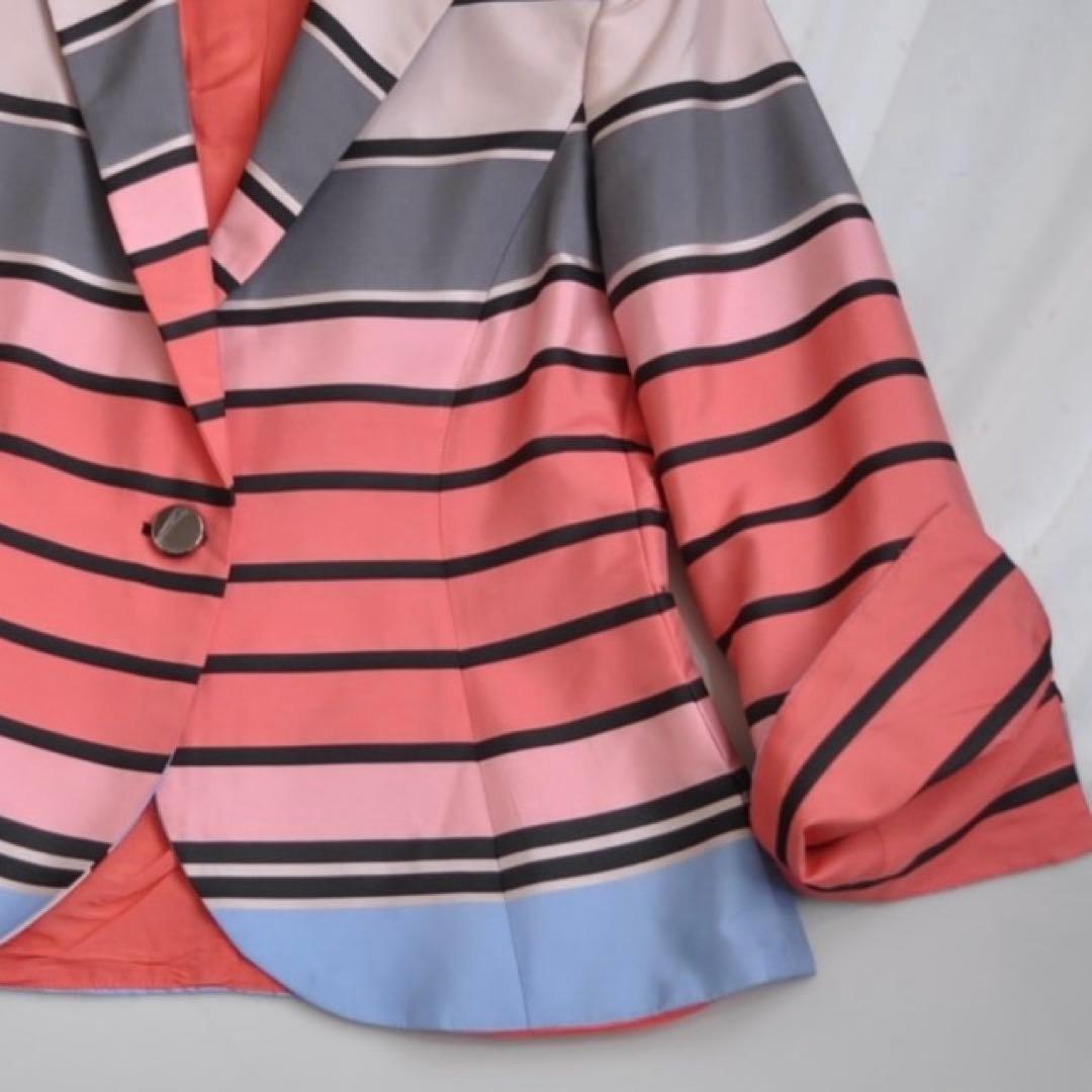 未使用 定価8.8万 エンポリオアルマーニ ♡ マルチボーダージャケット