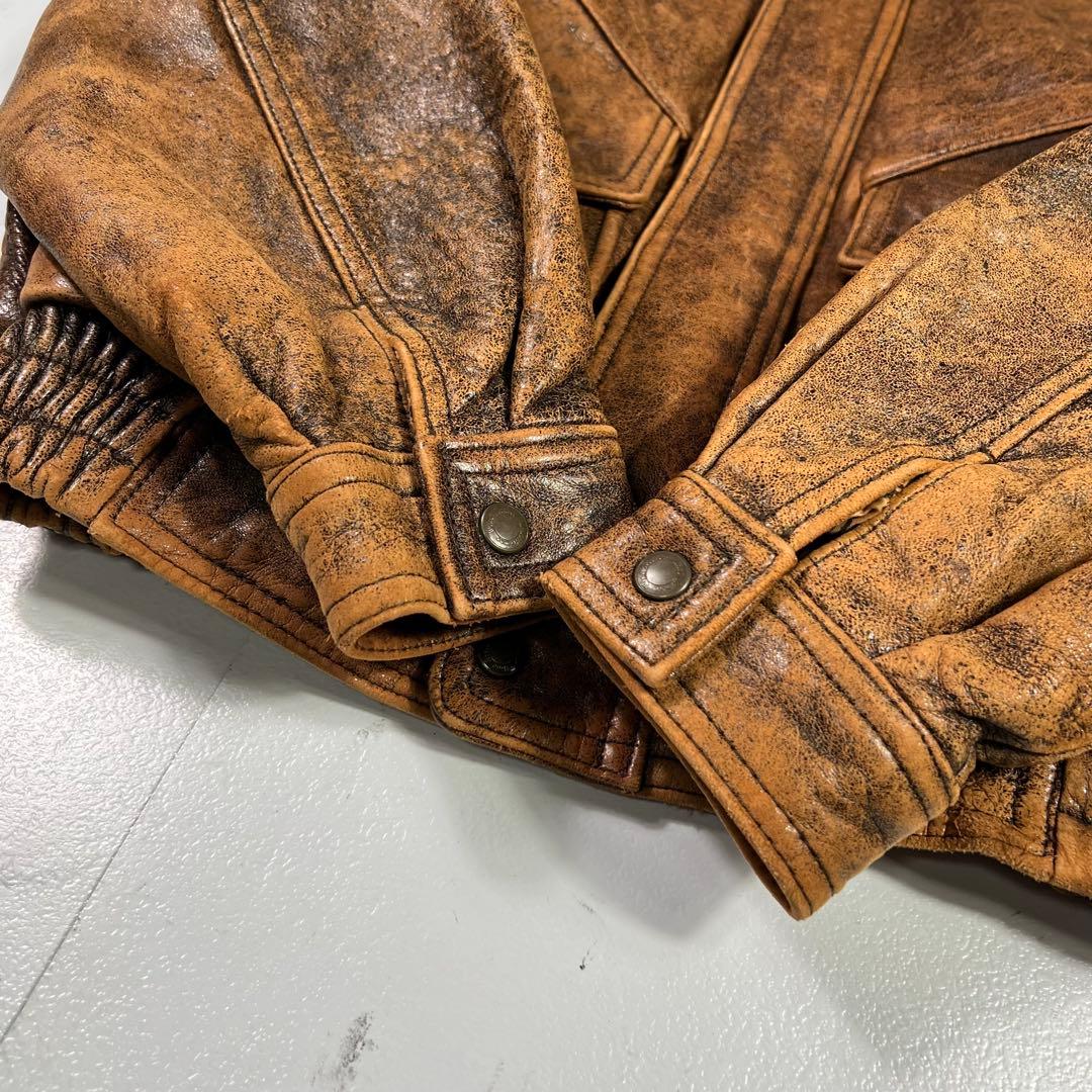 WIND ARMOR ウインドアーマー レザージャケット 裏地ジェームスディーン