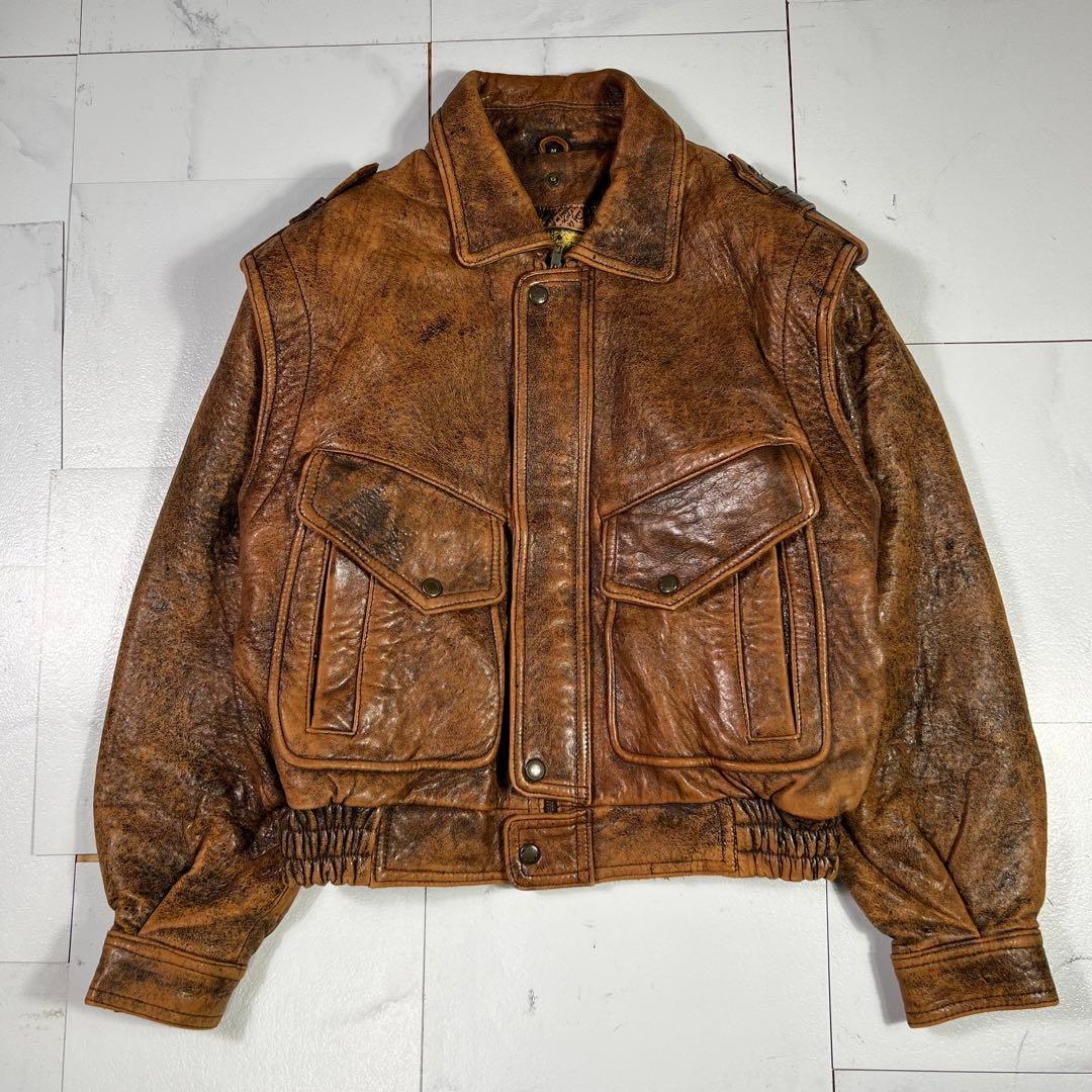 WIND ARMOR ウインドアーマー レザージャケット 裏地ジェームスディーン