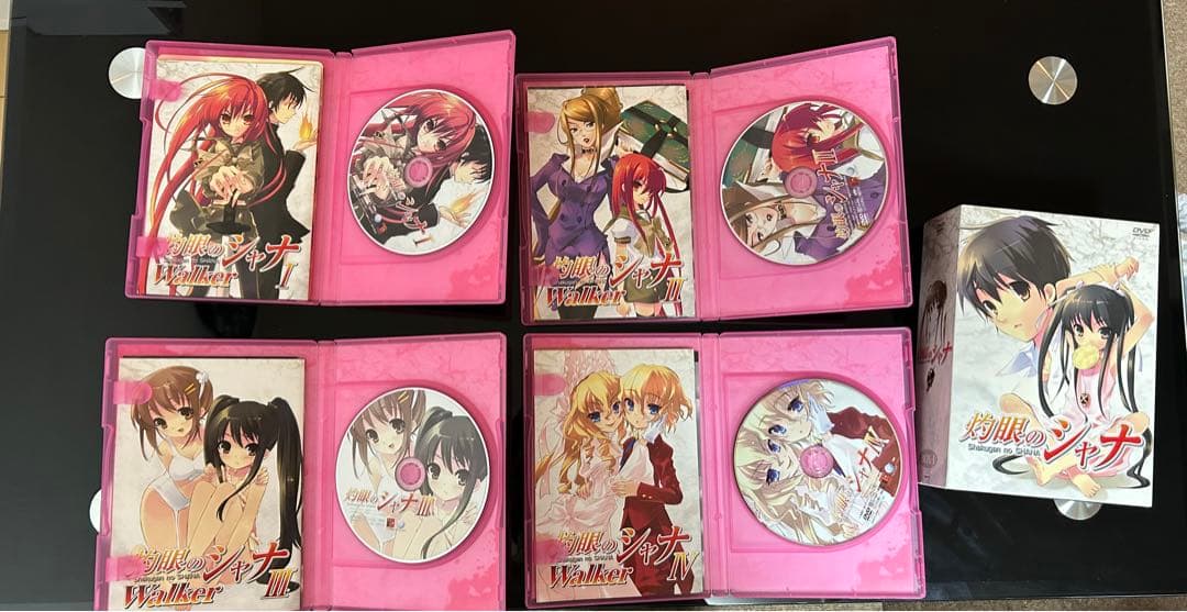 灼眼のシャナ　Ⅰ+Ⅱ+Ⅲ 全巻セット　DVD (Ⅲの4〜8巻のみBlu-ray)
