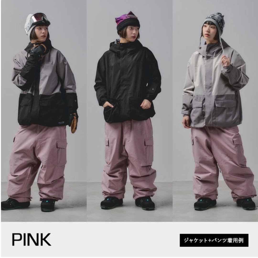 DLITE スノーボードウェア パンツ 単品 Sサイズ ピンク ユニセックス