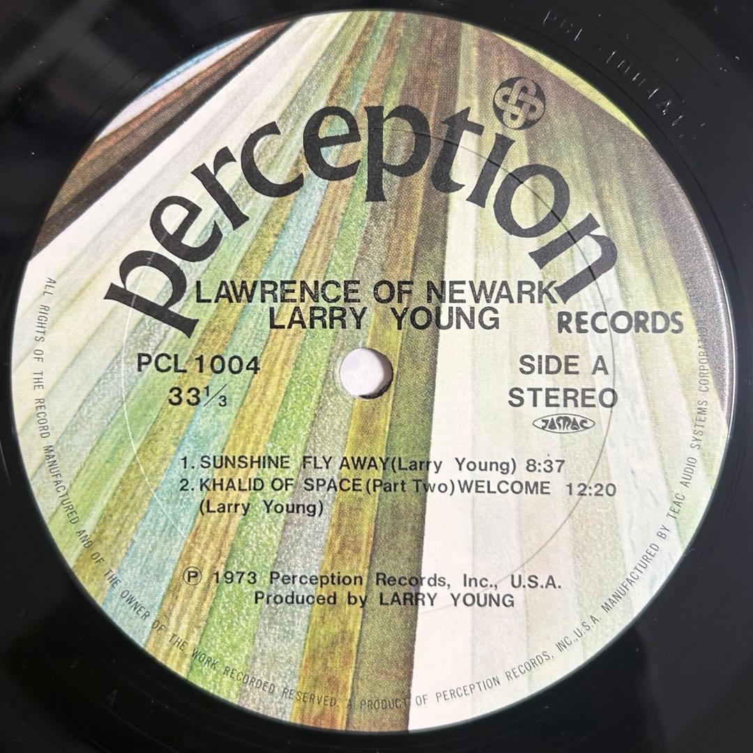【国内盤オリジナル】Larry Young Lawrence Of Newark